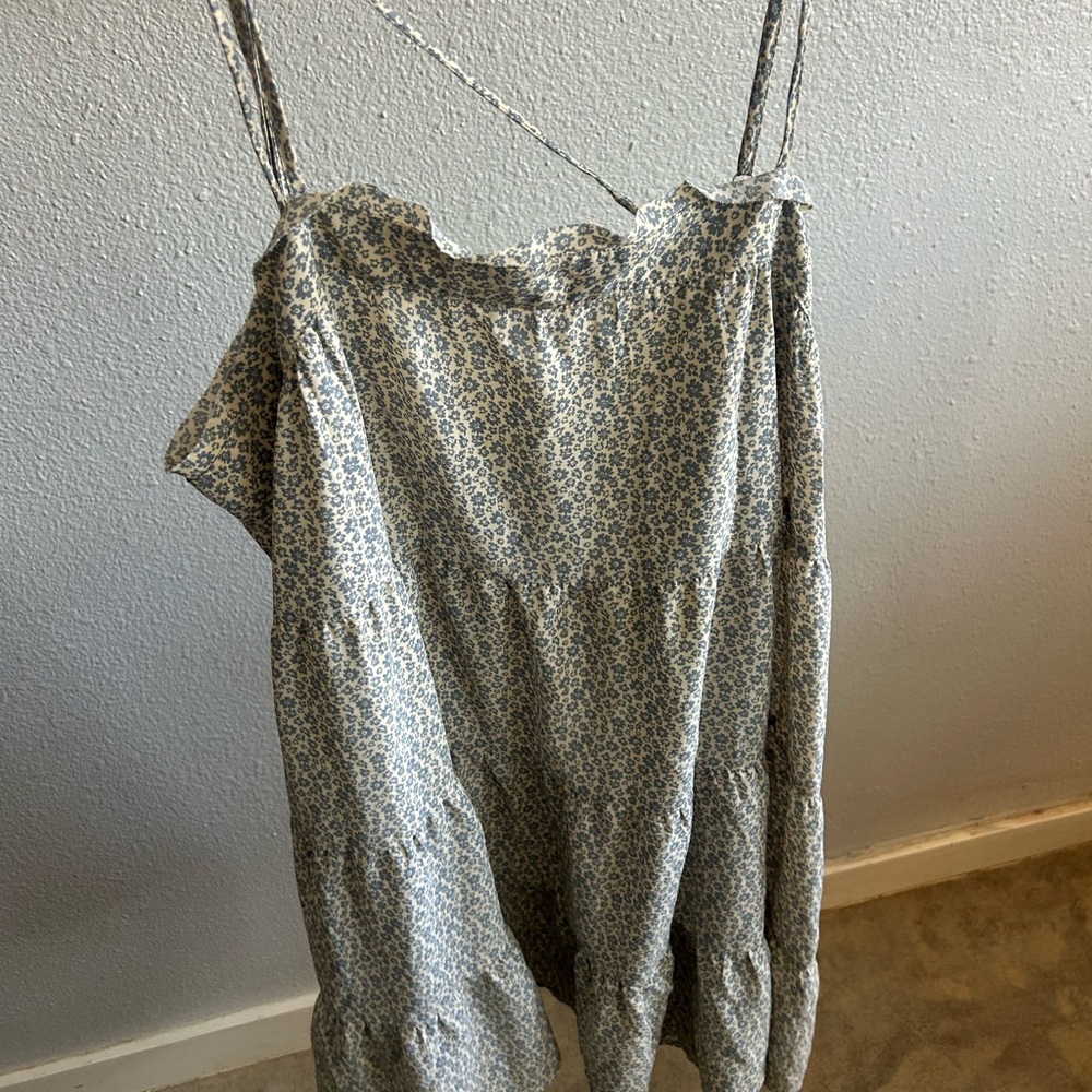 Floral Spaghetti Strap Dress